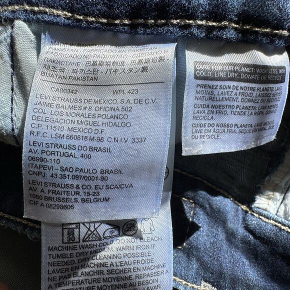 Levi's The Original Jean 526 Slender Bootcut Jeans Size 10M - Picture 13 of 16